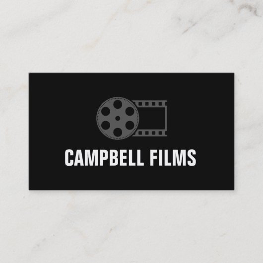 Director Business Card、フィルムメーカー 名刺 (正面)