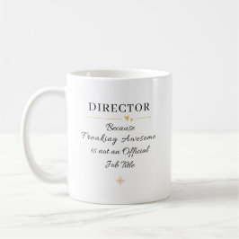 Director Office Quote コーヒーマグカップ