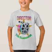 Director - The Filmmaker Boy's T-Shirt Tシャツ (正面)