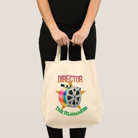 Director - The Filmmaker Grocery Tote トートバッグ (正面(商品))