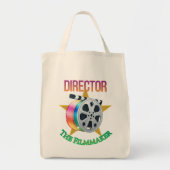 Director - The Filmmaker Grocery Tote トートバッグ (正面)