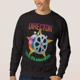 Director - The Filmmaker Men's Dark Sweatshirt  スウェットシャツ