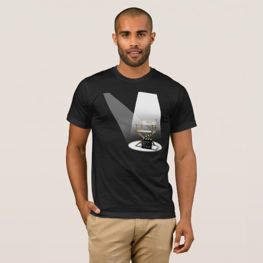 Directors Chair tshirt customizable Tシャツ (正面フル)