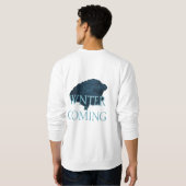Direwolf Winter Is Coming Sweatshirt – Cool Graphi スウェットシャツ (裏面フル)