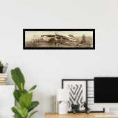 Dirigable Shenandoah災害写真1925 ポスター (ホームオフィス)