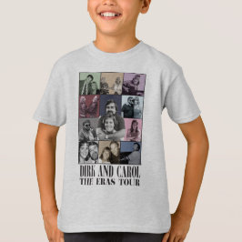 Dirk & Carol Erasお祝いキッズティー – グレー Tシャツ