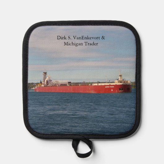Dirk S VanEnkevort & Michiganトレーダーポット保有者 鍋敷き (正面)