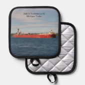 Dirk S VanEnkevort & Michiganトレーダーポット保有者 鍋敷き (正面/裏面)