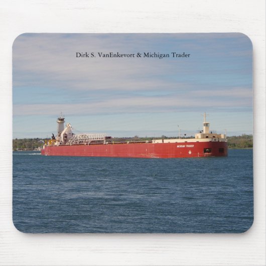 Dirk S. VanEnkevort & Michigan Trader mousepaad マウスパッド (正面)