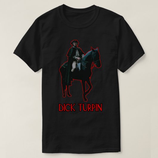 Dirk Turpin 80sテレビ番組 Tシャツ (デザイン正面)