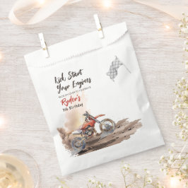 Dirt Bike Any Age Birthday フェイバーバッグ