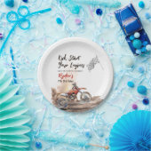 Dirt Bike Any Age Birthday ペーパープレート (パーティー)