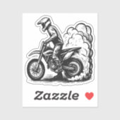 Dirt Bike Burnout シール (シート)