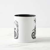 Dirt Bike Burnout マグカップ (中央)