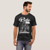 Dirt Bike Grandmother  Mx Motocross Dirt Biking Gr Tシャツ (正面フル)