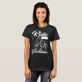 Dirt Bike Grandmother  Mx Motocross Dirt Biking Gr Tシャツ (正面フル)