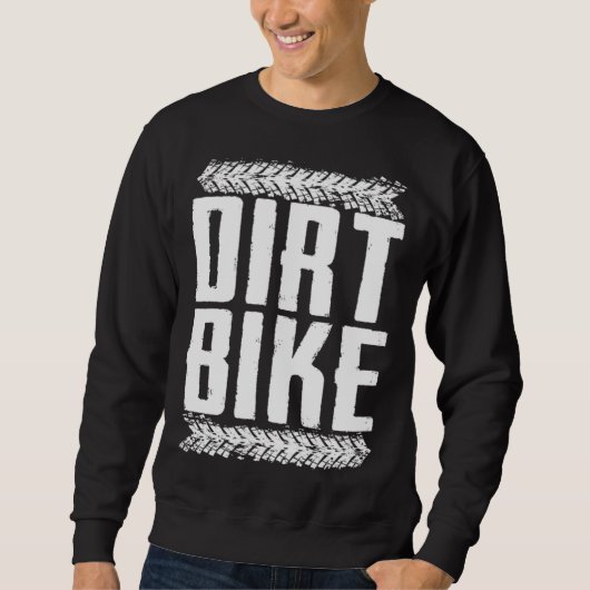 Dirt Bike Motocross Racing Biker Race     1 スウェットシャツ (正面)