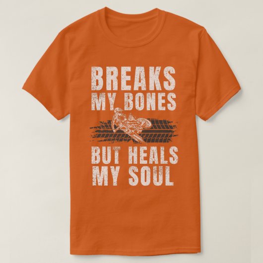 Dirt Bike Rider Biker Motorcycle Riding Outfit   Tシャツ (デザイン正面)