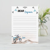 Dirt Bike Time Capsule Note Message Card サンキューカード (スタンド正面)