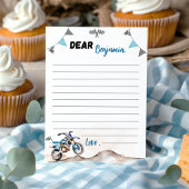 Dirt Bike Time Capsule Note Message Card サンキューカード