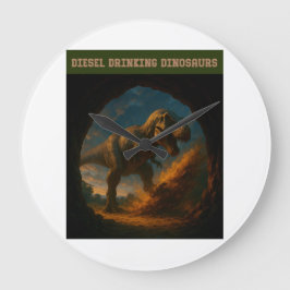 Dirt Kicker ラージ壁時計