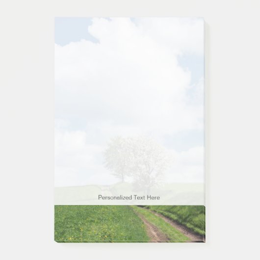 Dirt RoadとApple Trees ポストイット (正面)
