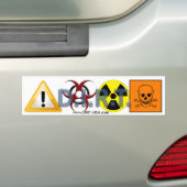 DIRT-USAのバンパーステッカー バンパーステッカー (車上)