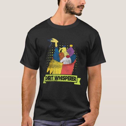 Dirt Whisperer Cleaning Essentials Fan Cleaning Lo Tシャツ (正面)
