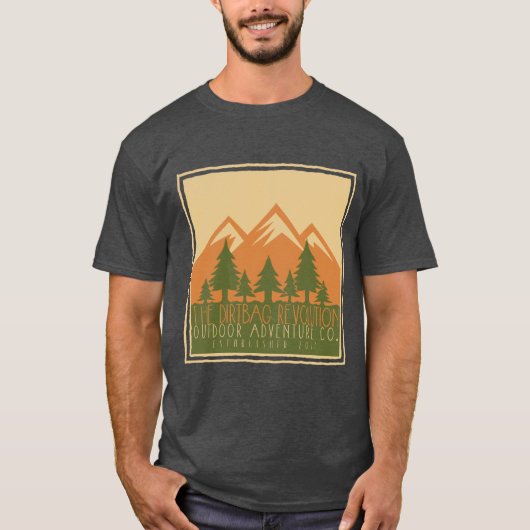 Dirtbagの灰色 Tシャツ (正面)