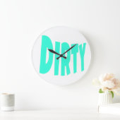 DIRTY, アクアフォント ラージ壁時計 (ホーム)