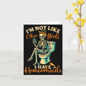 Dirty Adult Themed Funny Crazy Embarring Shirts Fo カード (黄色い花)