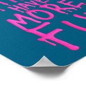 Dirty Girls Have More Fun Funny Quote  ポスター (角)