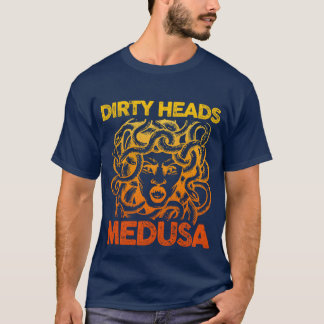 Dirty Heads Medusa ミュージックバンド ミュージシャン ファン ギフト vi Tシャツ