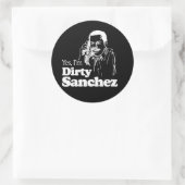 DIRTY SANCHEZ 4 Tシャツ ラウンドシール (バッグ)