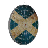 Dirty Scottish Flag ダーツボード (正面左)