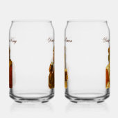 Dirty Soda King and Queen Soda Glasses ガラス缶 (左)