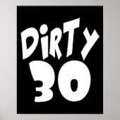 Dirty Thirty ポスター (正面)