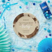 Dirty Thirty Country Western 30th Birthday Party ペーパープレート (パーティー)