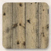 Dirty Wood Cork Coaster コースター (正面)