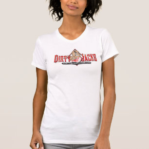 DirtyJacksの女性スパゲッティ上 Tシャツ
