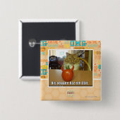 Disのveggeeのhaz EBIL 缶バッジ (正面&裏面)