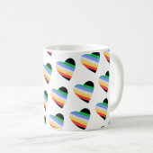 Disability Flag コーヒーマグカップ (正面右)