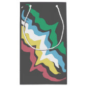 Disability Pride Month Of July Awareness Colors スモールペーパーバッグ (裏面)