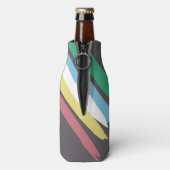 Disability Pride Month Of July Awareness Colors ボトルクーラー (ボトル裏面)