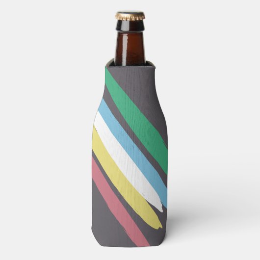 Disability Pride Month Of July Awareness Colors ボトルクーラー (ボトル正面)