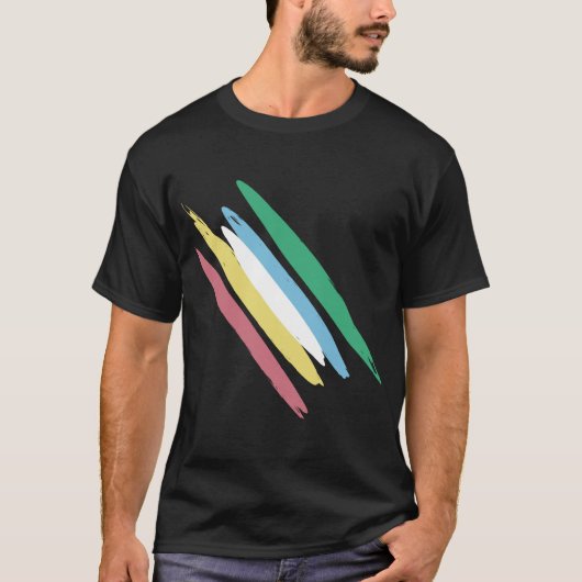 Disability Pride Month Of July Awareness Colors Tシャツ (正面)