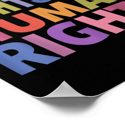 Disability Rights Are Human Rights Equality Trans  ポスター (角)