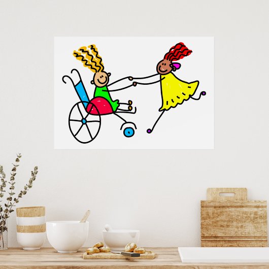 Disabled Friends ポスター (キッチン)