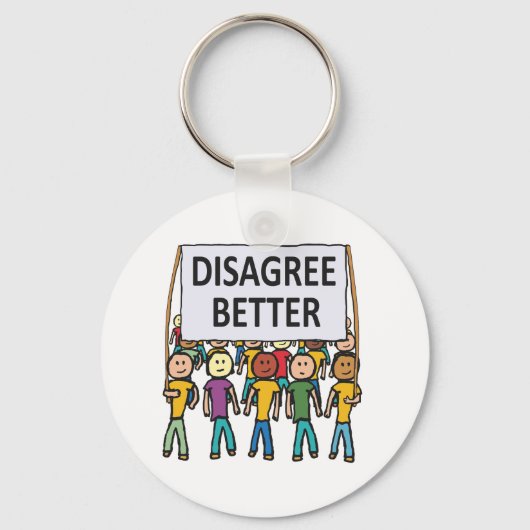 Disagree Better キーホルダー (正面)