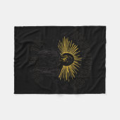 Disapintments All Of You Jesus Christ Sarcastic Ch フリースブランケット (正面(横))